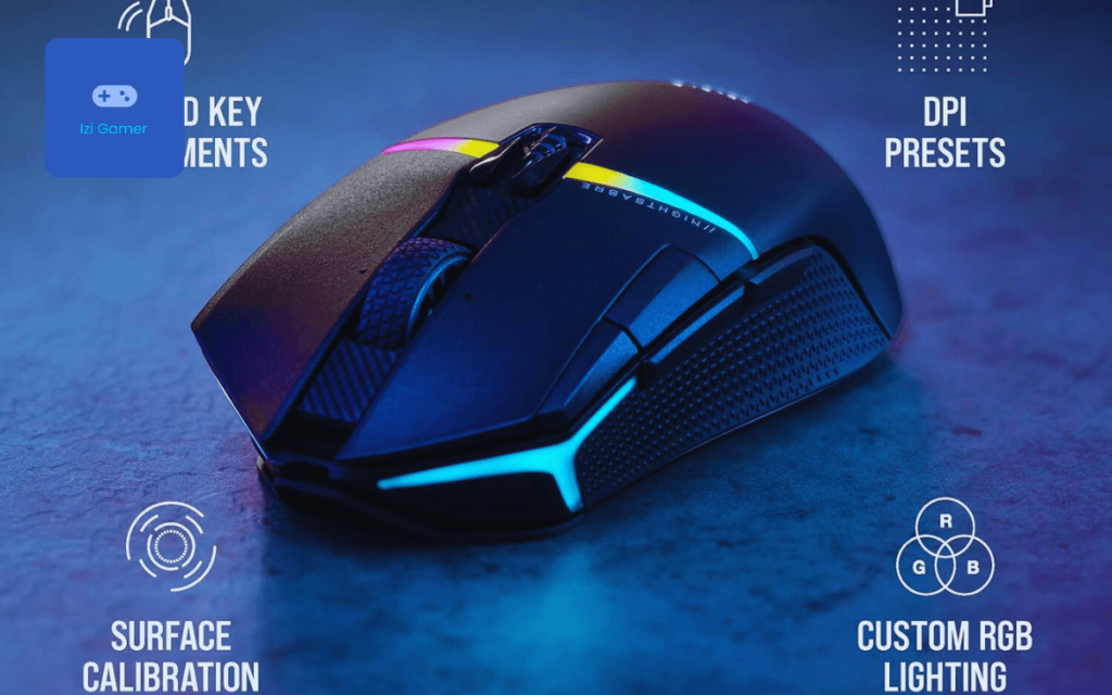 Corsair Mouse Gamer Sem Fio NIGHTSABRE RGB 2 1