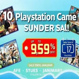 10 Jogos de PlayStation por Menos de R$ 80 na Promoção de Férias