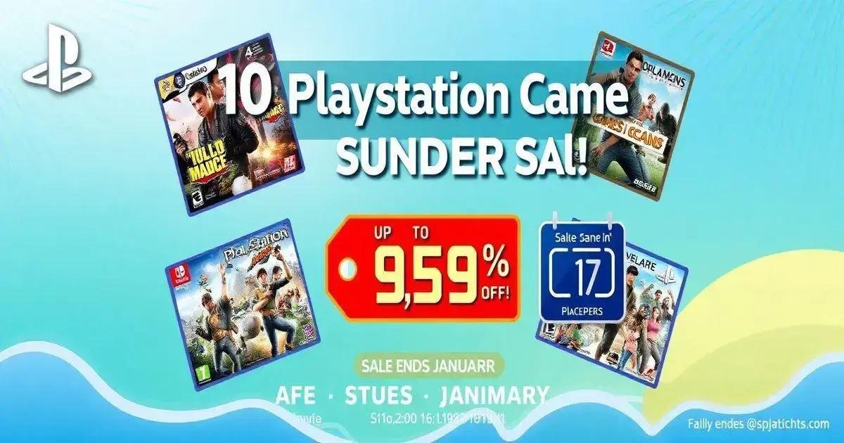 10 Jogos de PlayStation por Menos de R$ 80 na Promoção de Férias