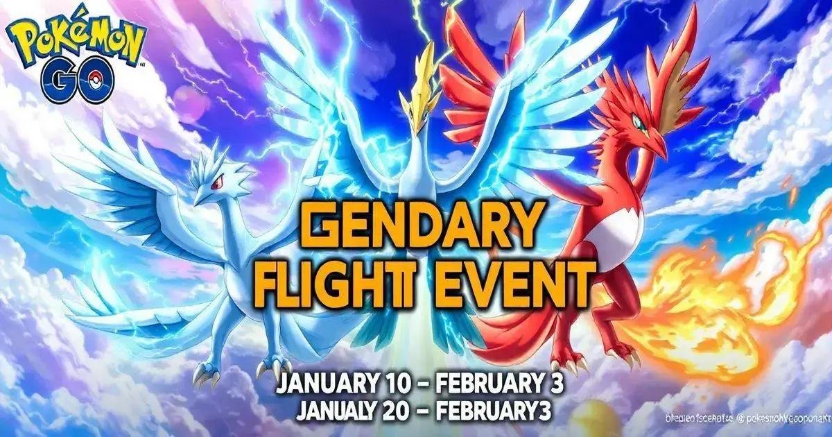 3 Lendários Dinamax no Evento Voo Lendário do Pokémon GO