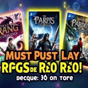 3 RPGs Imperdíveis por Menos de R$ 20 na PS Store