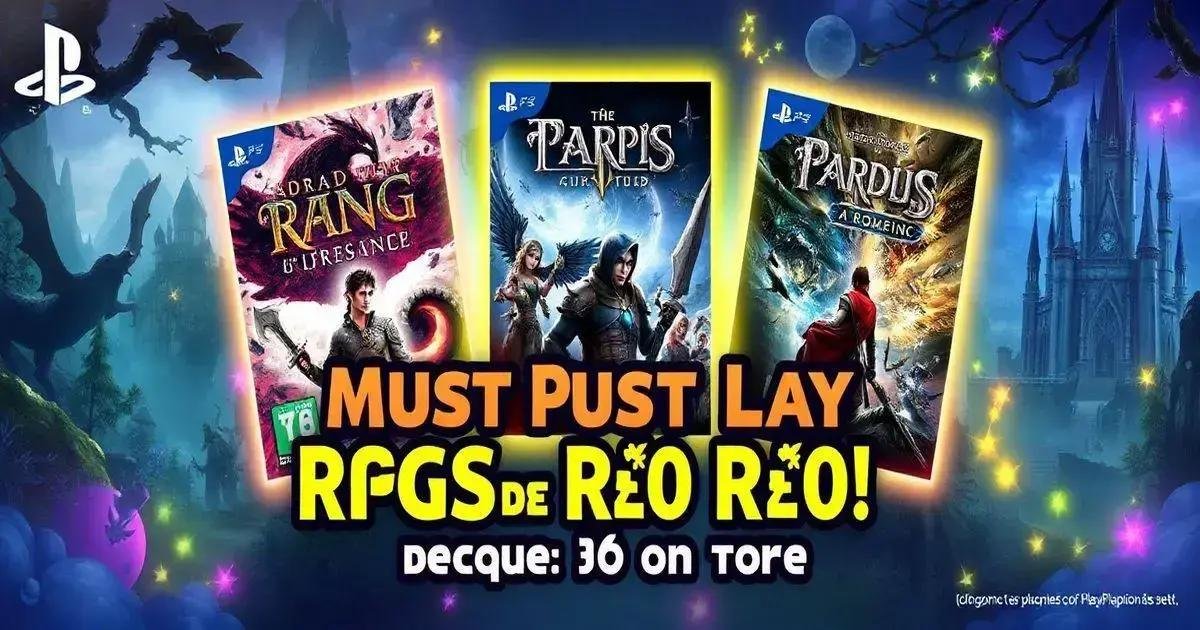 3 RPGs Imperdíveis por Menos de R$ 20 na PS Store