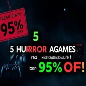 5 Jogos de Terror para PlayStation com até 95% de Desconto