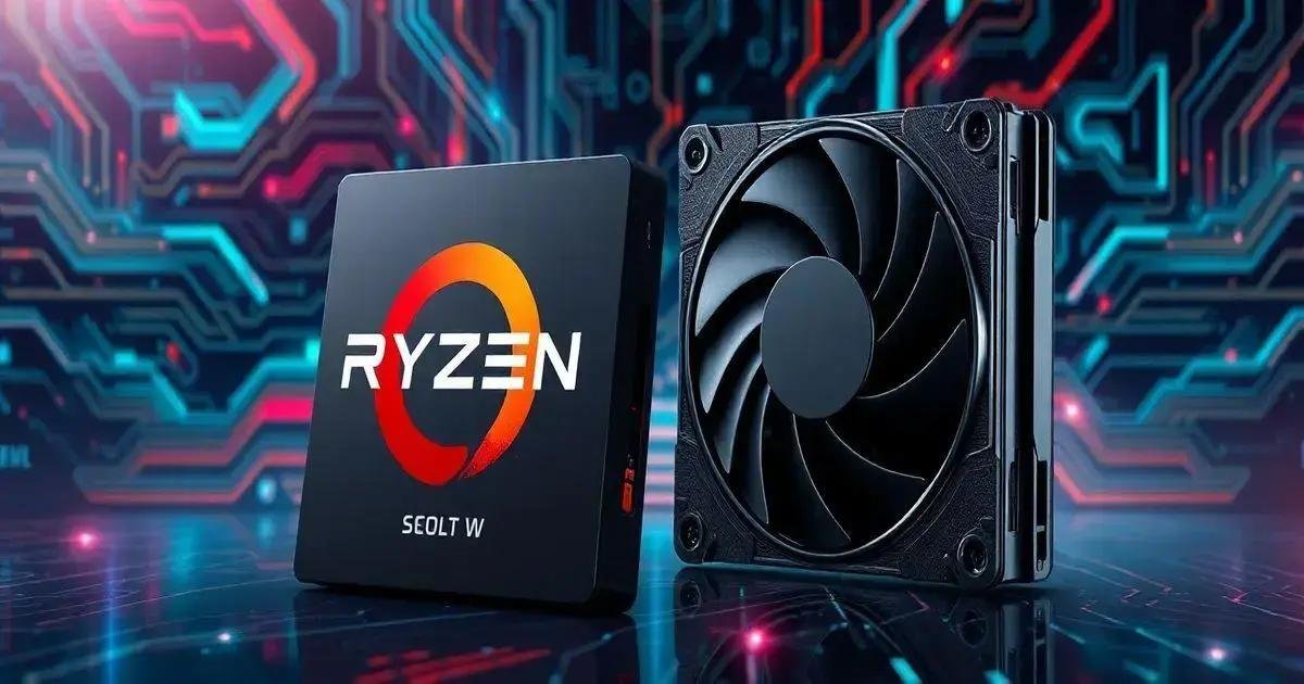 AMD Ryzen 5 9600: Cooler Wraith Stealth e Novidades