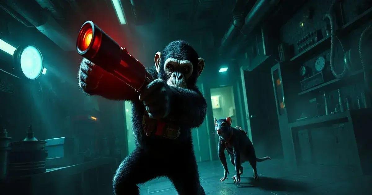 Animal Use Protocol: Macaco e Rato em Aventura de Terror