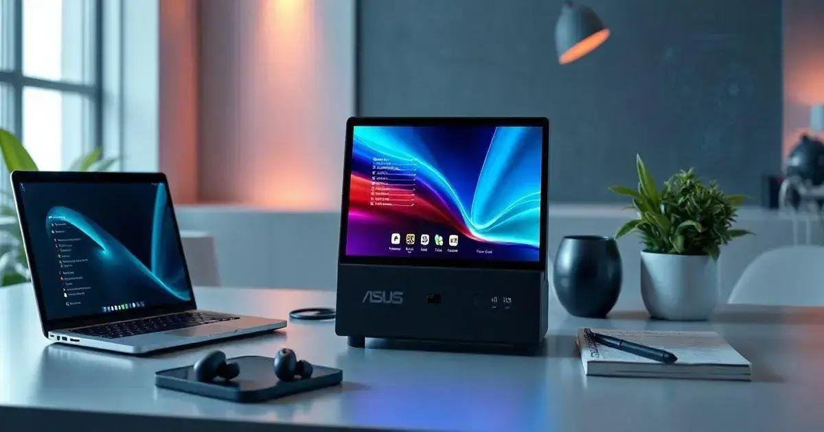 ASUS NUC Pro AI+: A Revolução dos Mini PCs com Tela Colorida