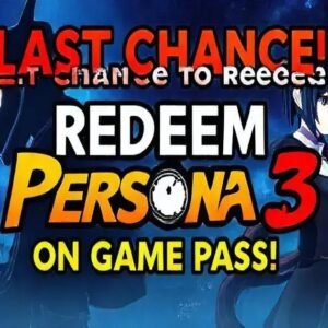 Aviso: Prazo para Resgatar Persona 3 no Game Pass