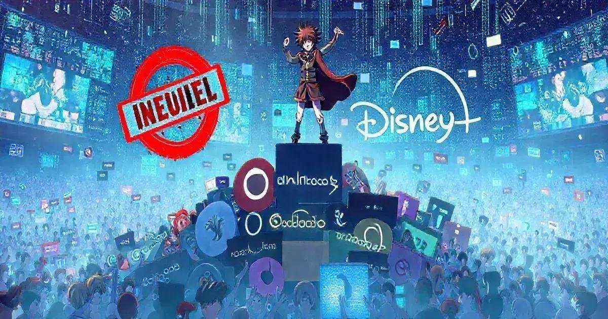 Comparação com Crunchyroll e Disney+