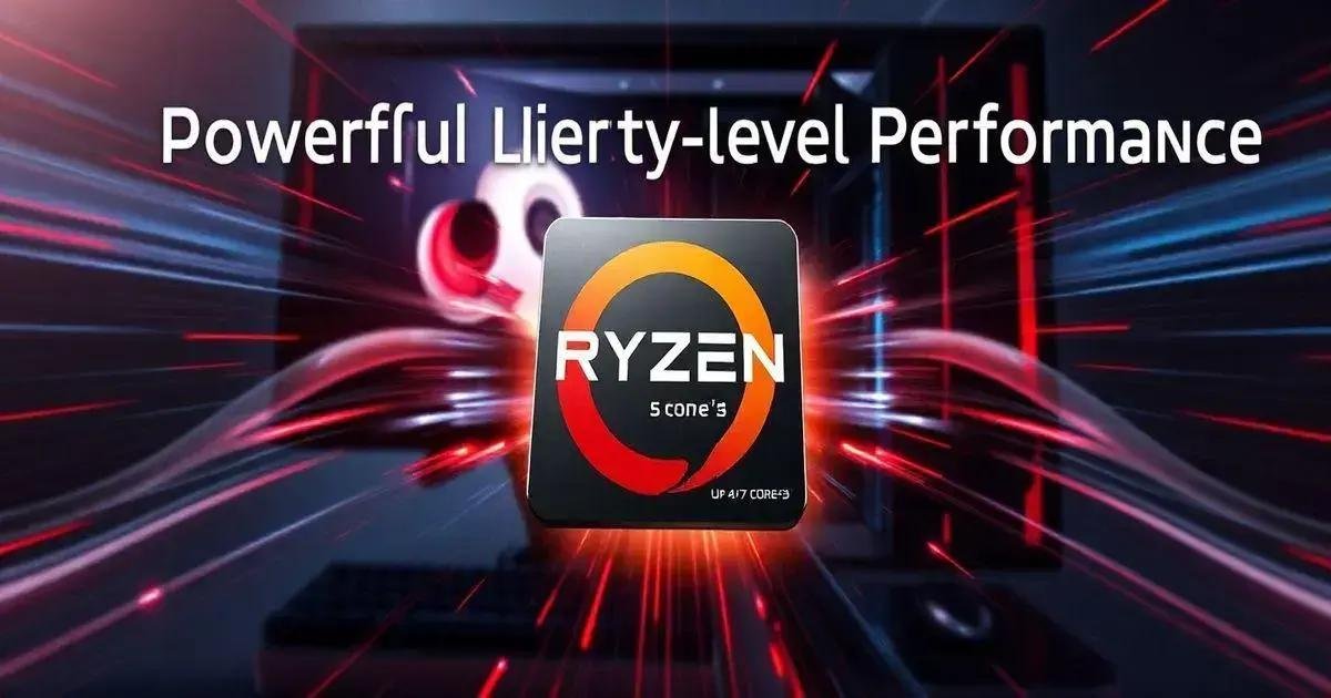 Comparação com outros modelos Ryzen