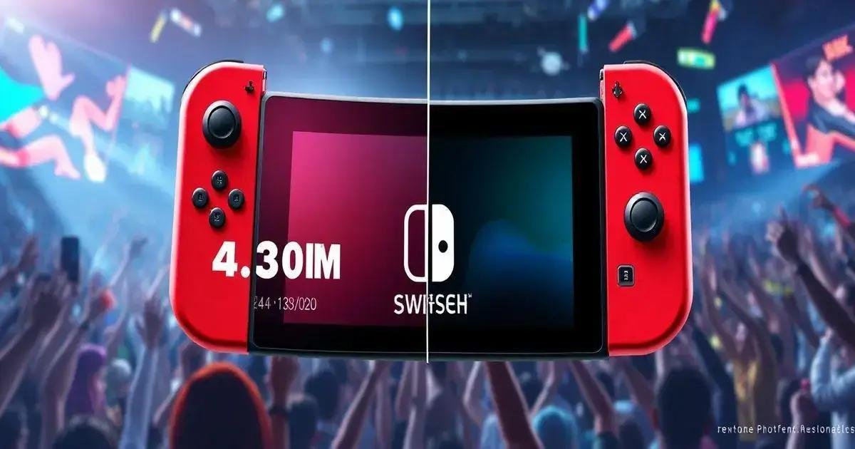 Comparação com Vendas do Switch Original