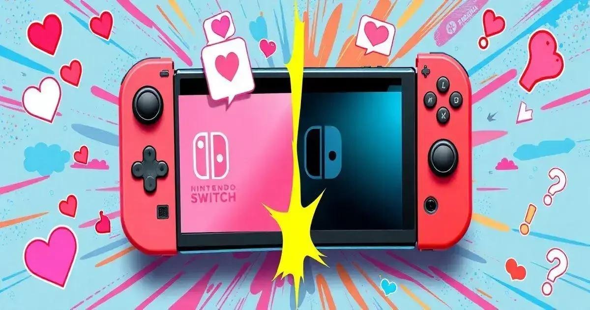 Comparações com o Nintendo Switch Original