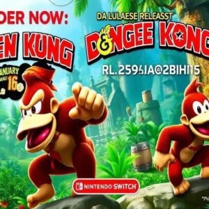 Donkey Kong Country Returns HD: Pré-venda no Nintendo Switch