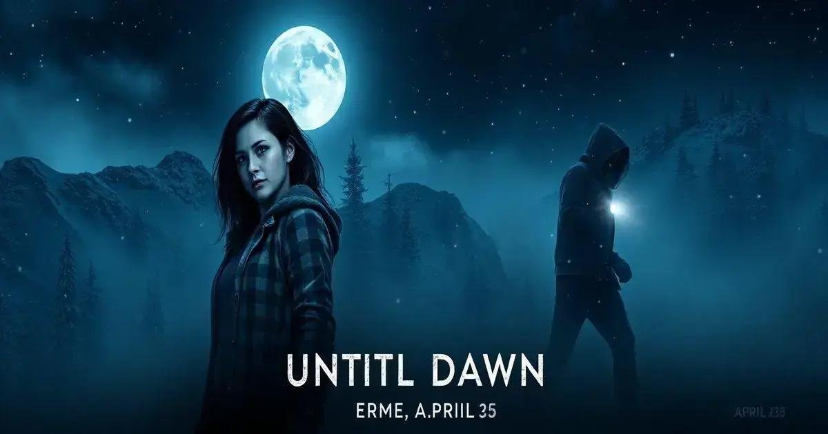 Filme Until Dawn: Novos Personagens e História Inédita