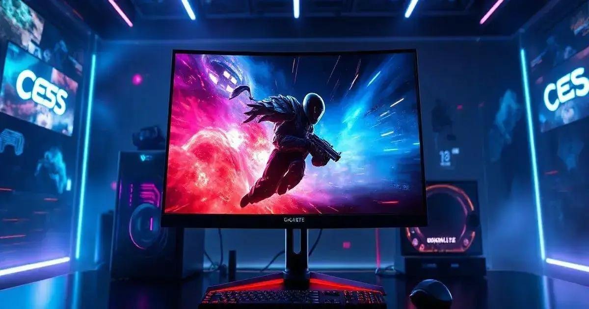 Gigabyte Lança Monitor AORUS FO27Q5P QD-OLED de 500 Hz