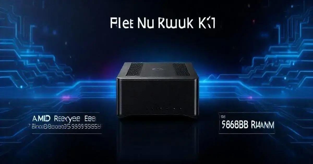 GMKtec Nucbox K11: Mini PC com Ryzen 9 e até 96GB de RAM