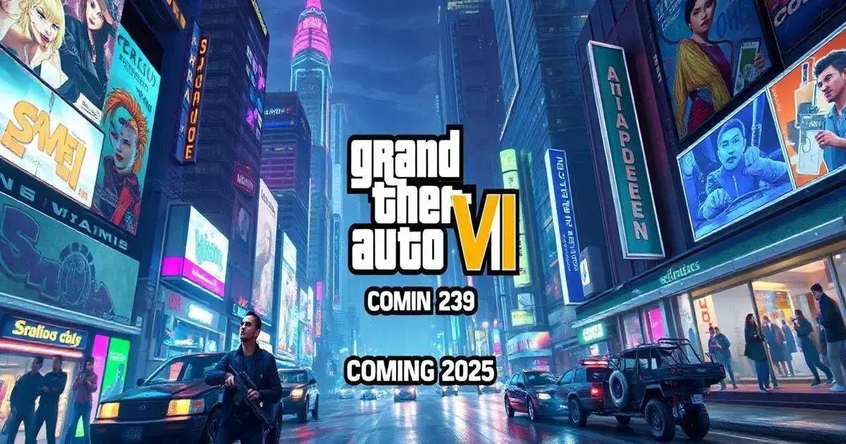 Grand Theft Auto VI: Lançamento Confirmado para 2025