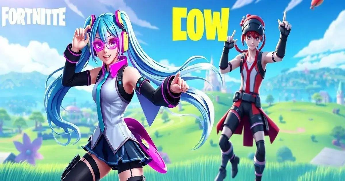 Hatsune Miku Está Chegando ao Fortnite: Tudo que Você Precisa Saber