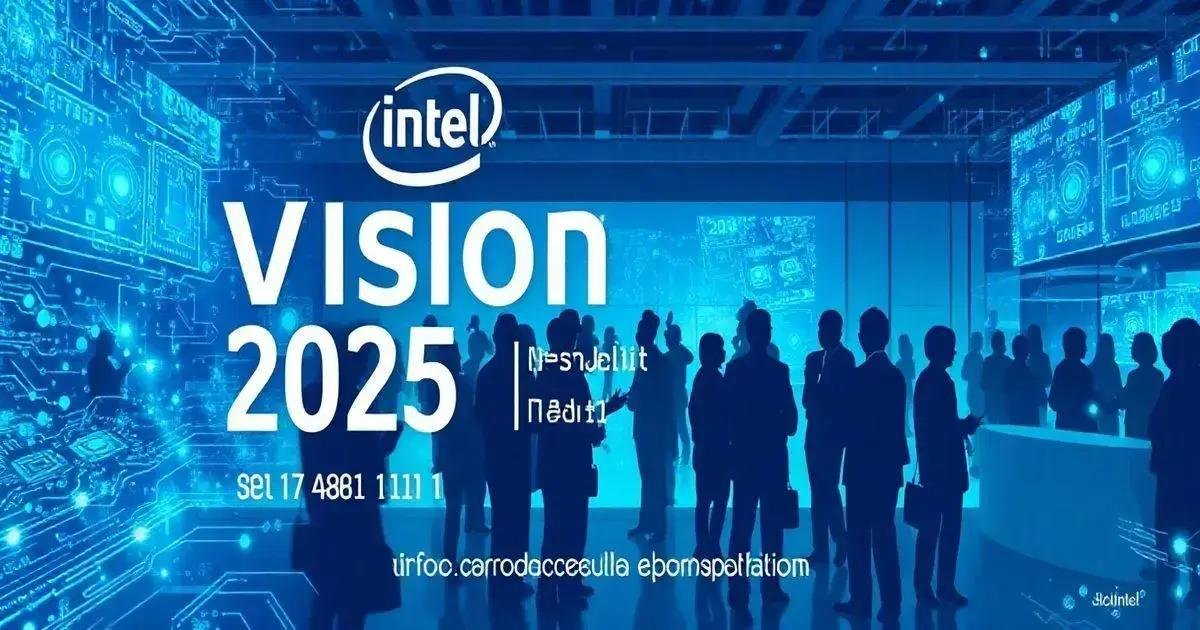 Intel Vision 2025: Evento Imperdível Começa em 31 de Maio