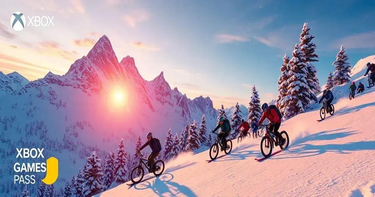 Lonely Mountains: Snow Riders Chega ao Xbox Game Pass em Janeiro