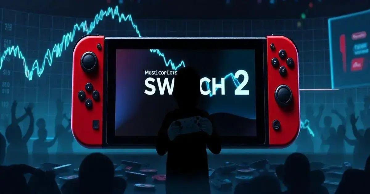 Nintendo Switch 2: Queda de Ações e Expectativas Frustradas