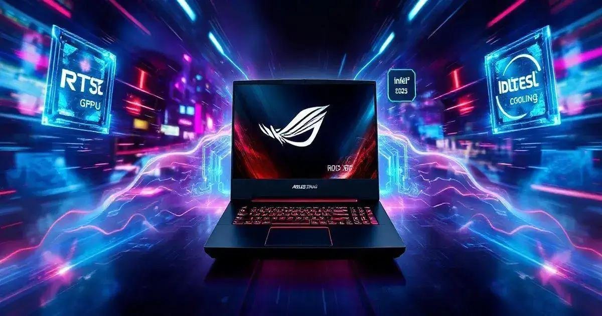 Notebook ASUS ROG Strix Scar: RTX 50 Revelado Antes da Hora