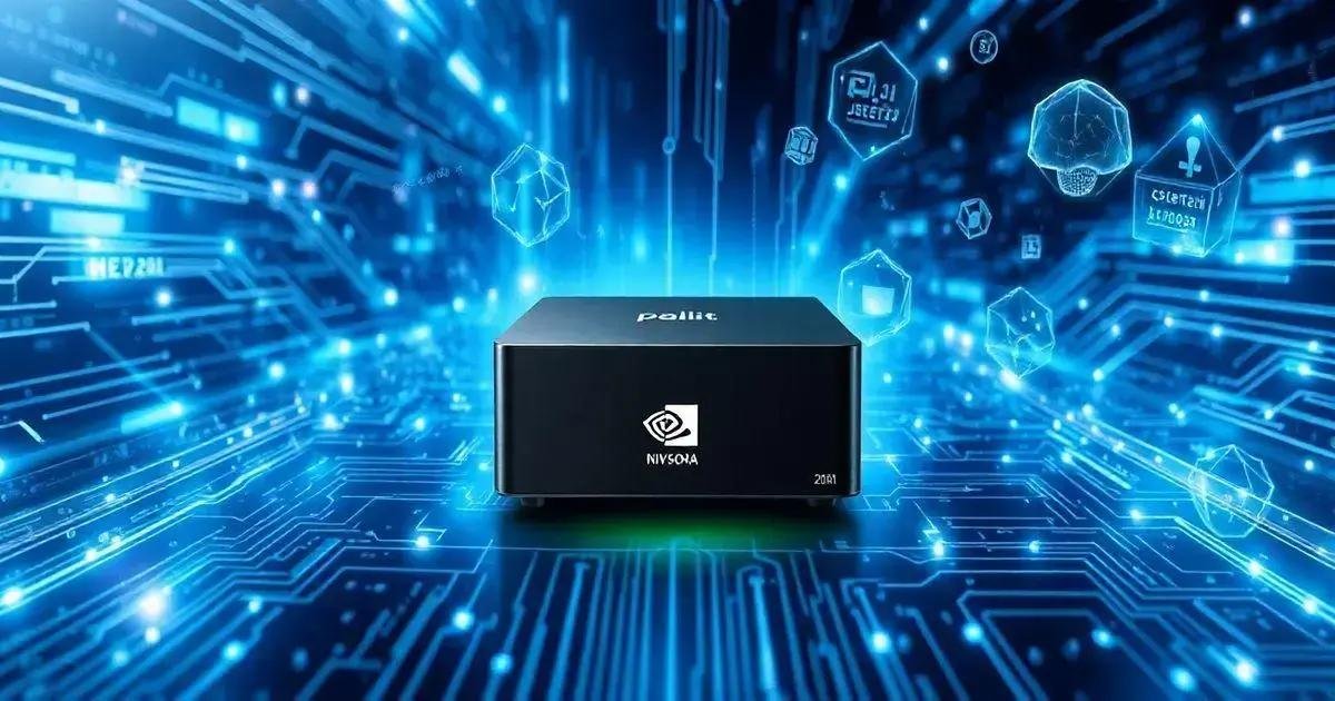 Palit Lança o Mini PC para IA Pandora com NVIDIA Jetson