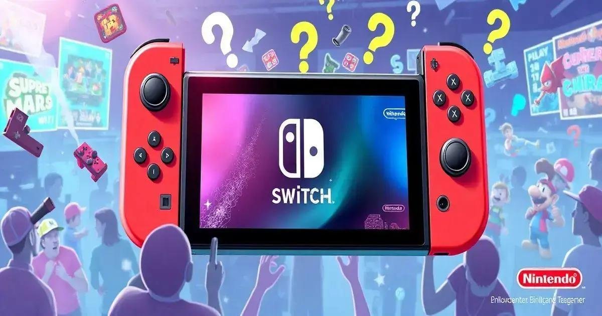 Possíveis recursos do Switch 2