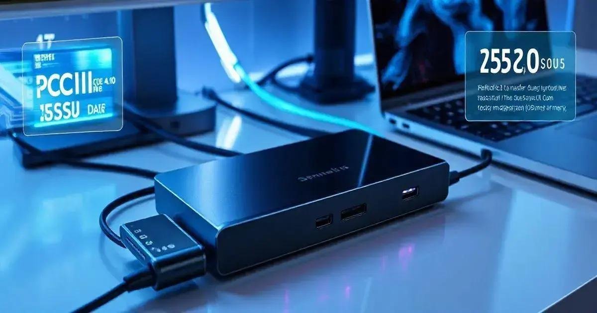 Sonnet Lança Dock Thunderbolt 5 com SSD Embutido