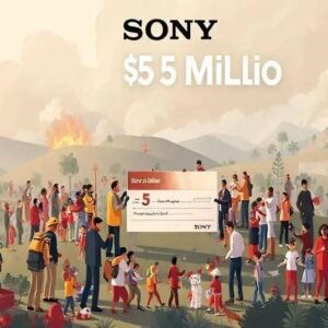 Sony Doa US$ 5 Milhões para Combate a Incêndios em LA