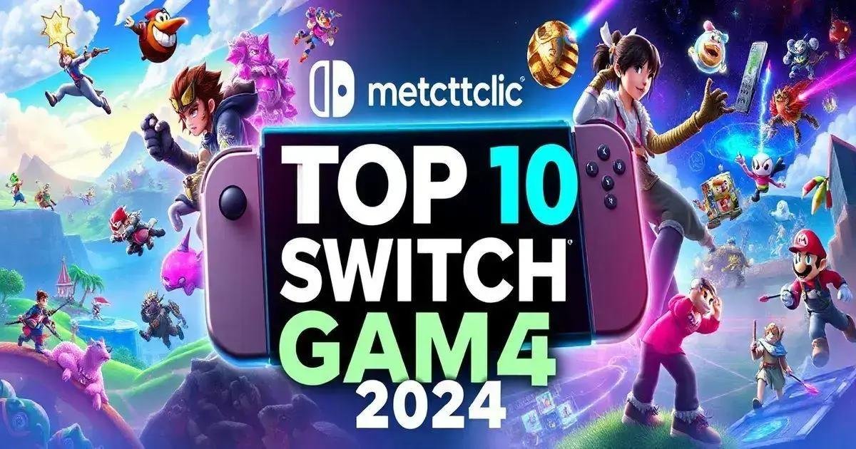 Top 10 Jogos de Switch