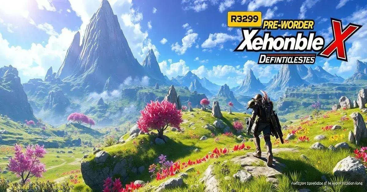 Xenoblade Chronicles X: Definitive Edition em Pré-venda no Switch