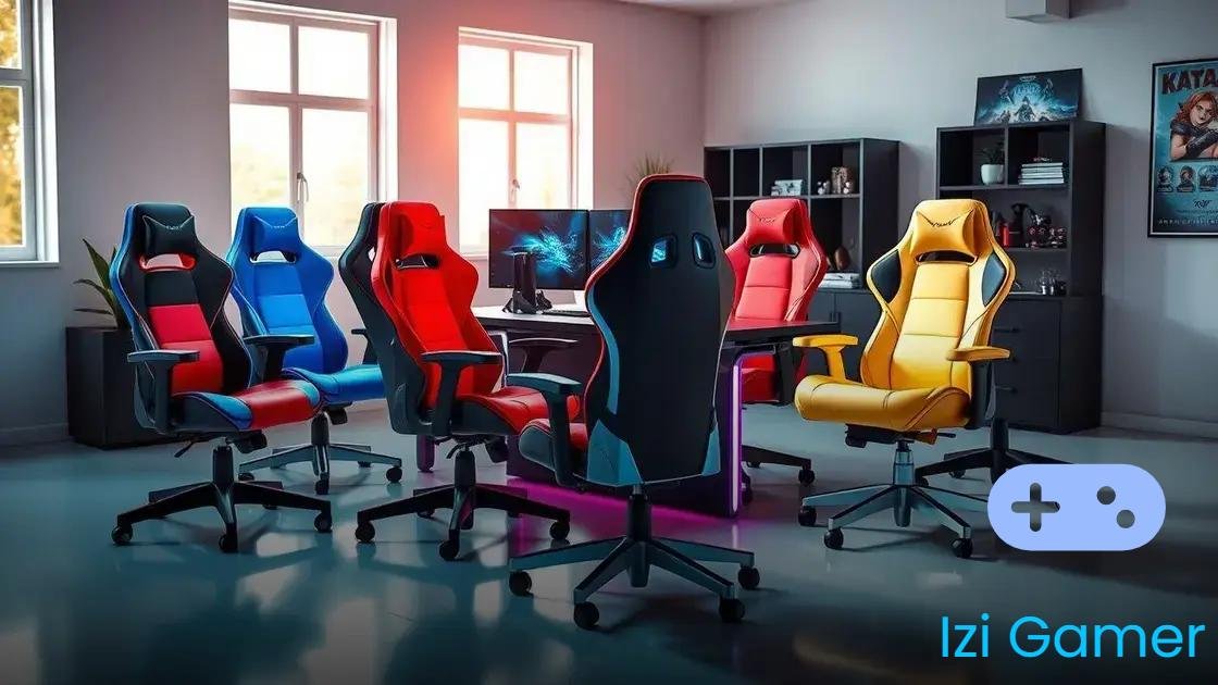 As melhores cadeiras gamer para garantir conforto e estilo no seu setup