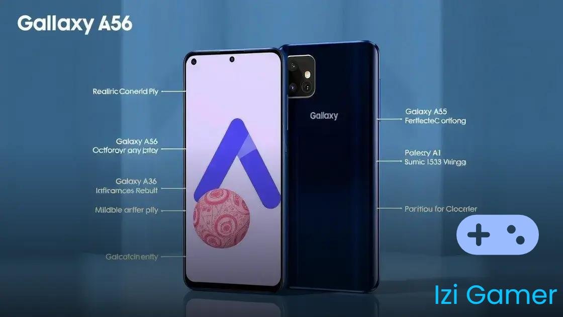 Galaxy A56: O que esperar do novo lançamento da Samsung?