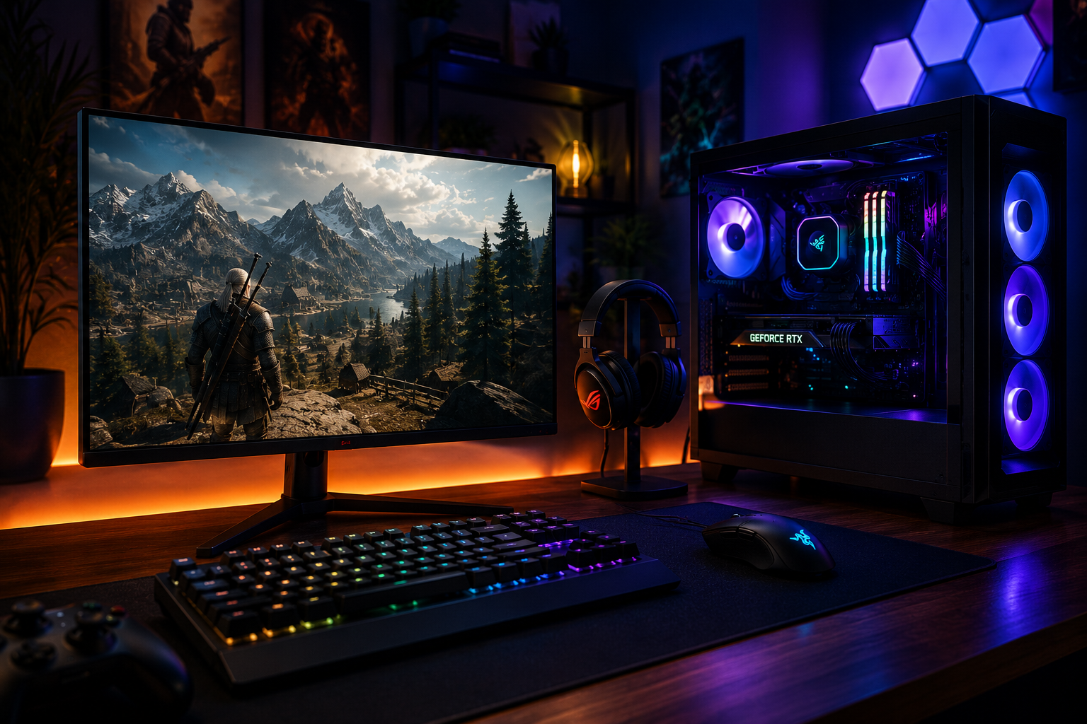 RX 9060 XT e RTX 5060 em confronto