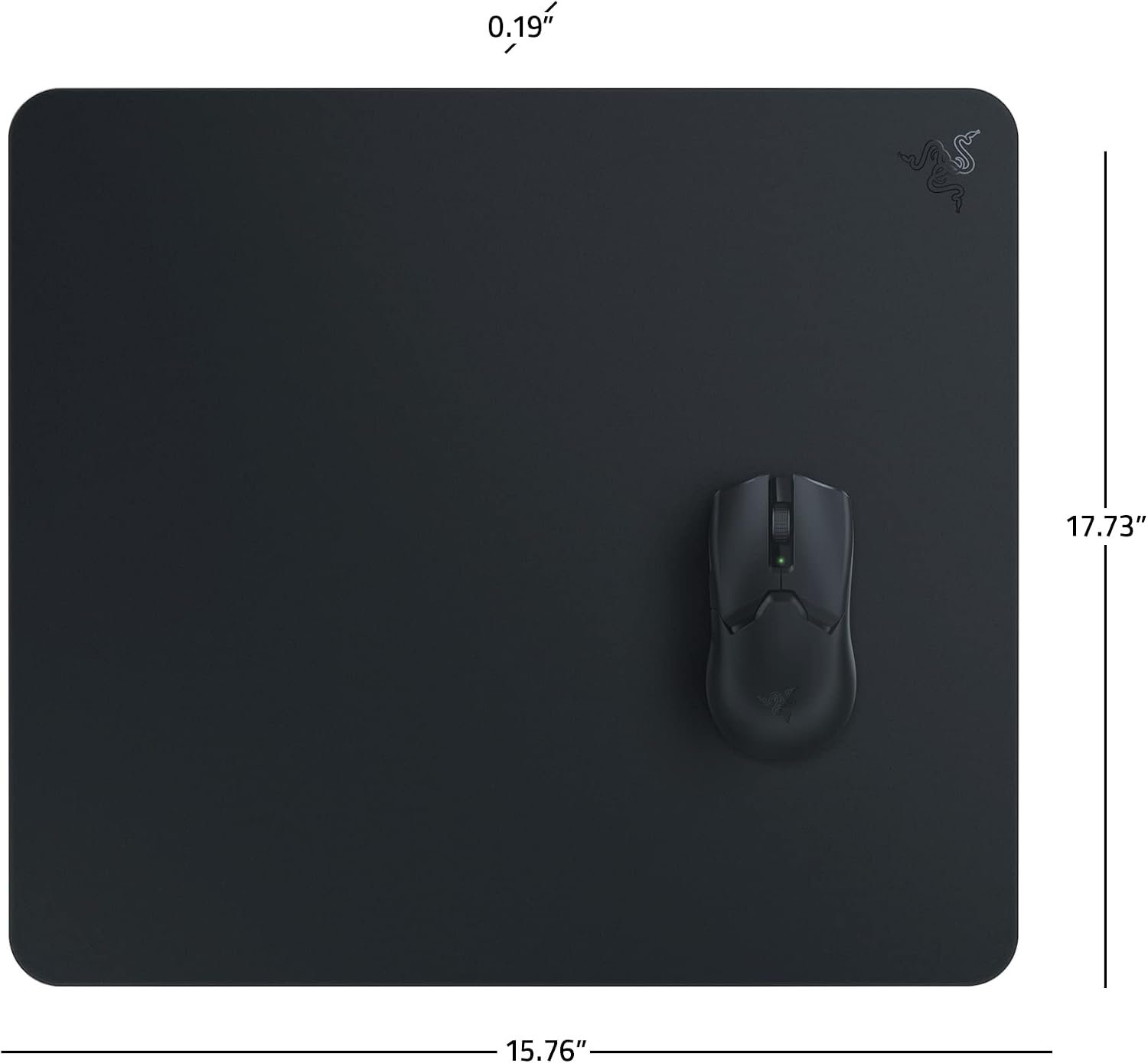 Mousepad gamer de vidro Razer Atlas