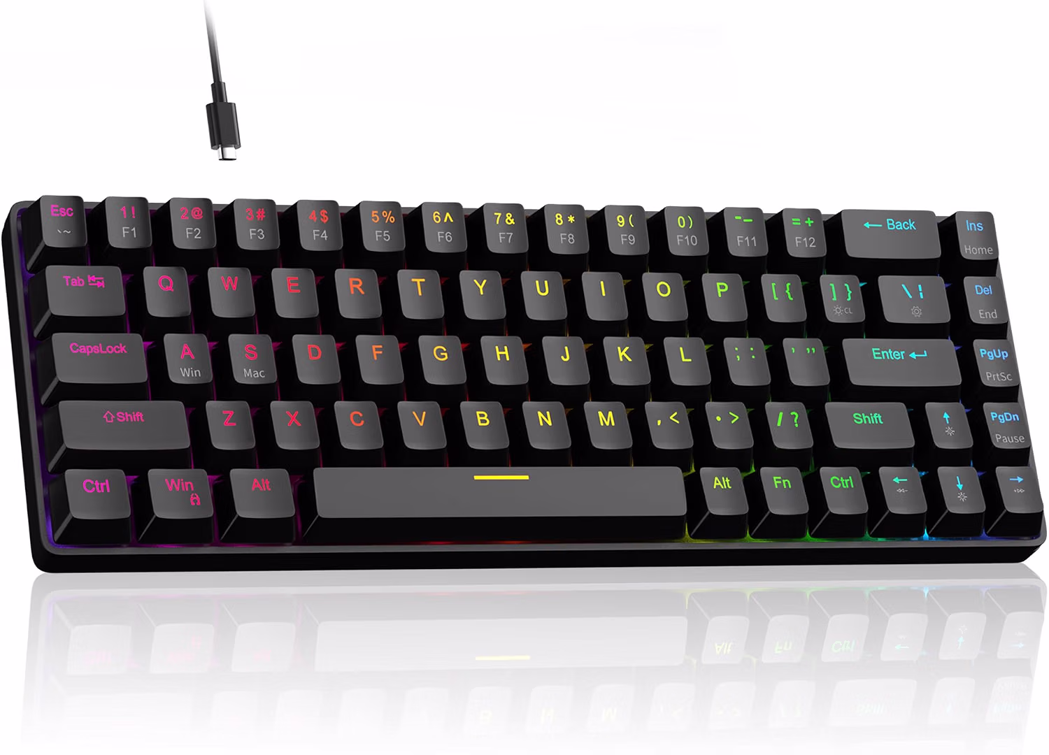 Teclado magnético MageGee Hall Effect 60 por cento