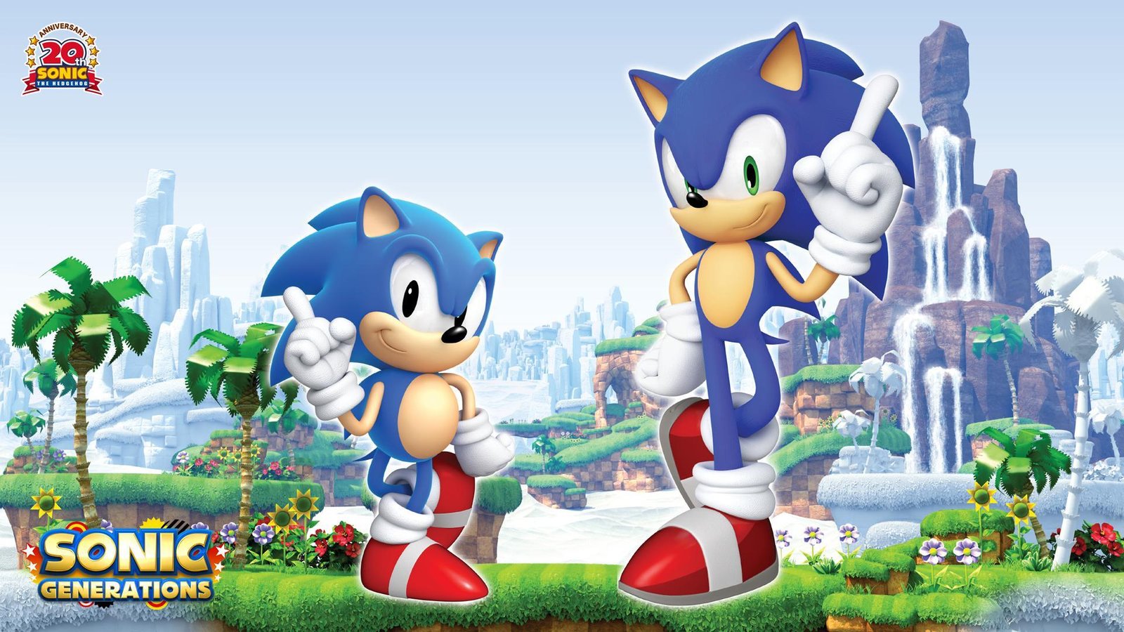 Gameplay de Sonic Mania após a recuperação de Sonic depois de 2006