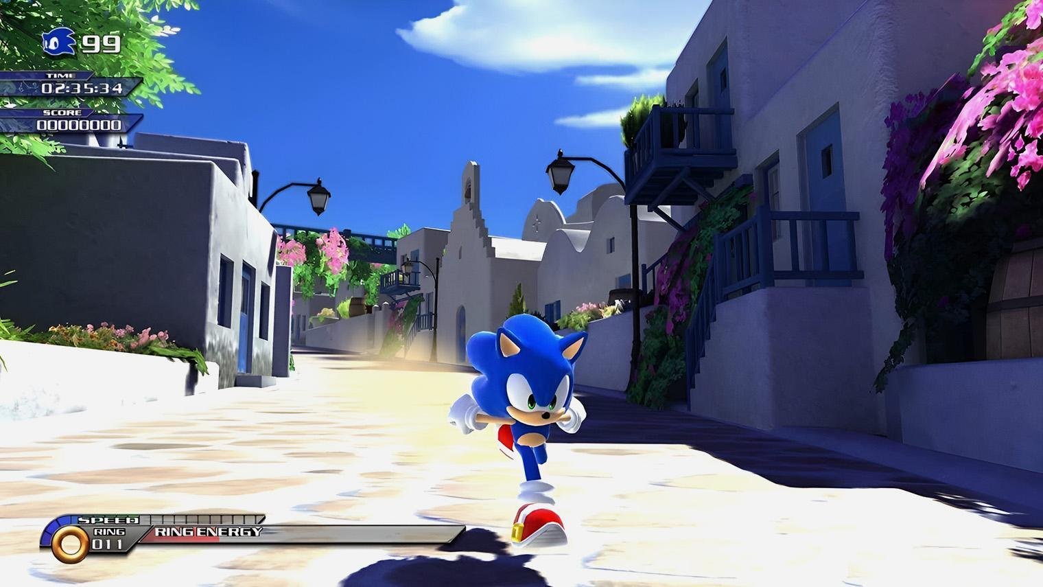 Sonic depois de 2006 em Sonic Unleashed